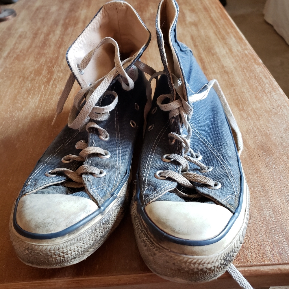 Vintage made in the USA Chuck Taylor hi tops